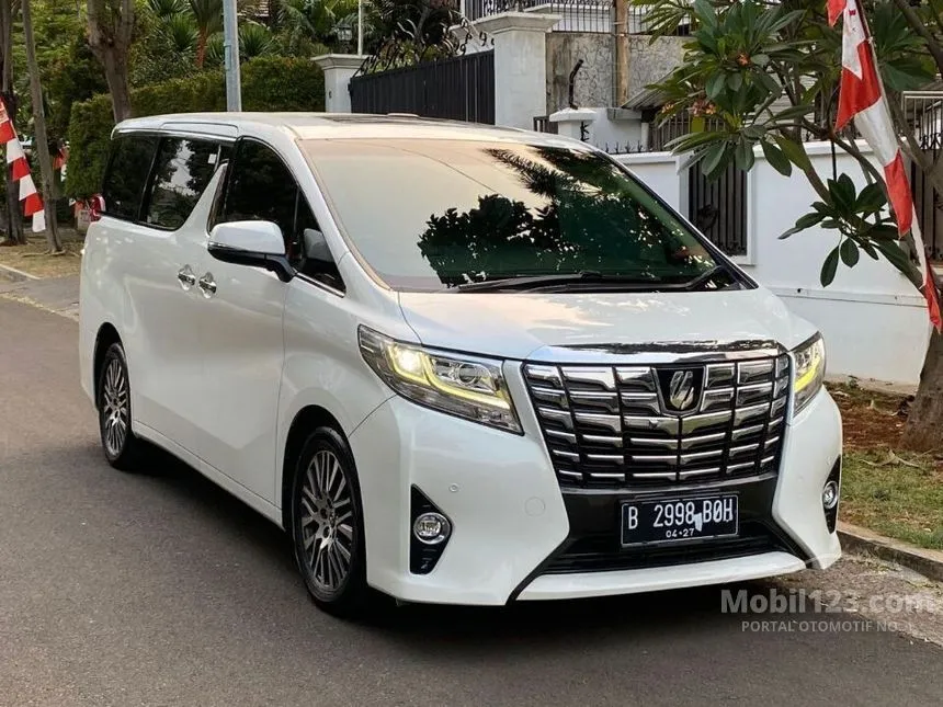Jual Mobil Toyota Alphard 2017 G 2.5 di DKI Jakarta Automatic Van Wagon Putih Rp 675.000.000
