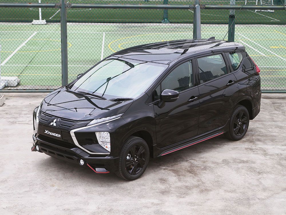 Pesona Aksen Hitam dan Merah di Mitsubishi Xpander Black Edition