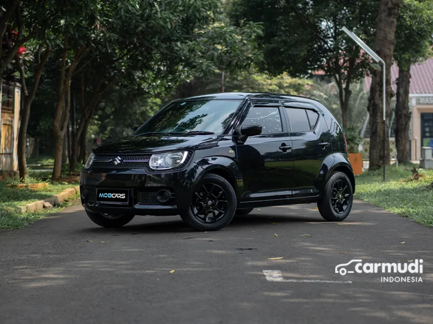 Jual Mobil Suzuki Ignis 2017 GL 1.2 di Jawa Barat Automatic SUV Hitam Rp 109.000.000