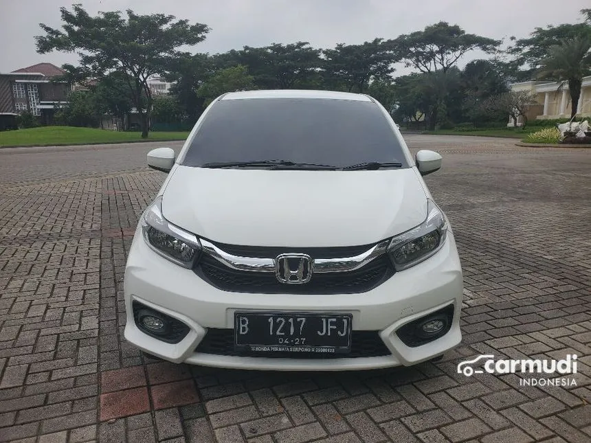 Jual Mobil Honda Brio 2022 E Satya 1.2 di Banten Automatic Hatchback Putih Rp 147.000.000