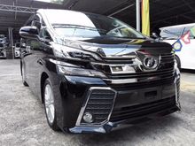 2015 Toyota Vellfire 2.5 Z (With Gst)