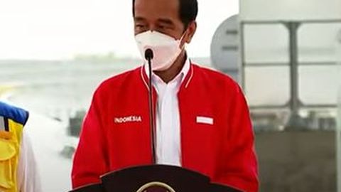 Jokowi Resmikan Tol Kayu Agung – Palembang dengan Protokol Kesehatan Ketat