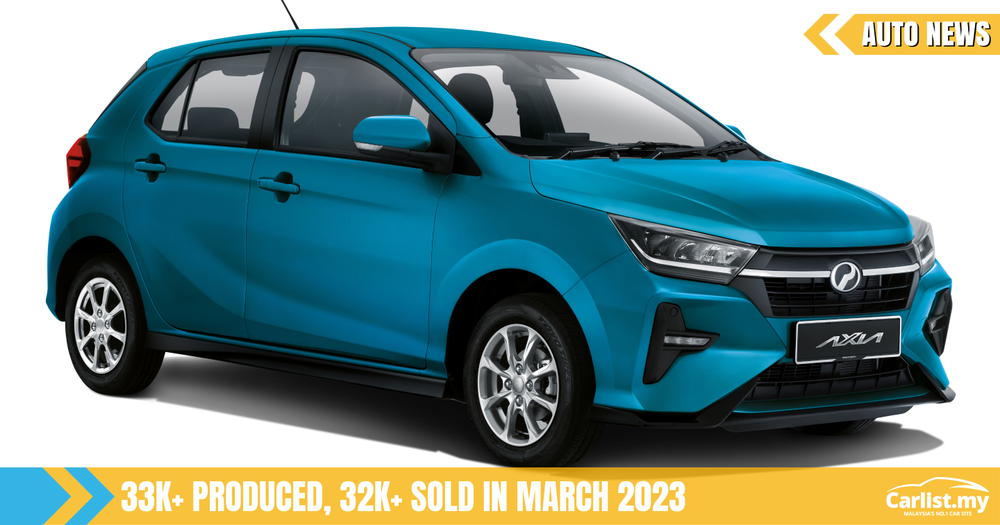 Perodua sets a new record month with over 32,000 cars sold in March ...