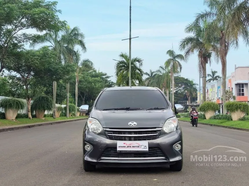 Jual Mobil Toyota Agya 2016 TRD Sportivo 1.0 di DKI Jakarta Automatic Hatchback Abu