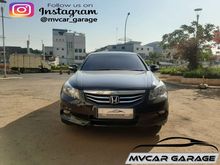Honda Accord 2.4 VTIL AT Hitam 2011 Low Km 70rb Record Tangan Pertama