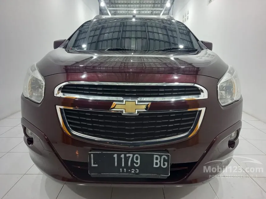 Jual Mobil Chevrolet Spin 2013 LTZ 1.5 di Jawa Timur Automatic SUV Marun Rp 108.000.000