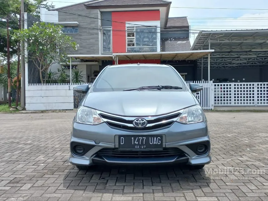 Jual Mobil Toyota Etios Valco 2017 E 1.2 di Jawa Barat Manual Hatchback Abu