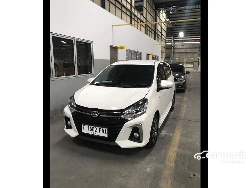 Jual Mobil Daihatsu Ayla 2022 R 1.2 di Jawa Barat Automatic Hatchback Putih Rp 135.000.000