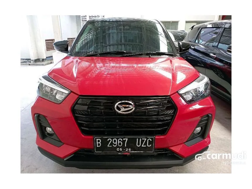 Jual Mobil Daihatsu Rocky 2021 R TC ASA 1.0 di DKI Jakarta Automatic SUV Merah Rp 193.000.000