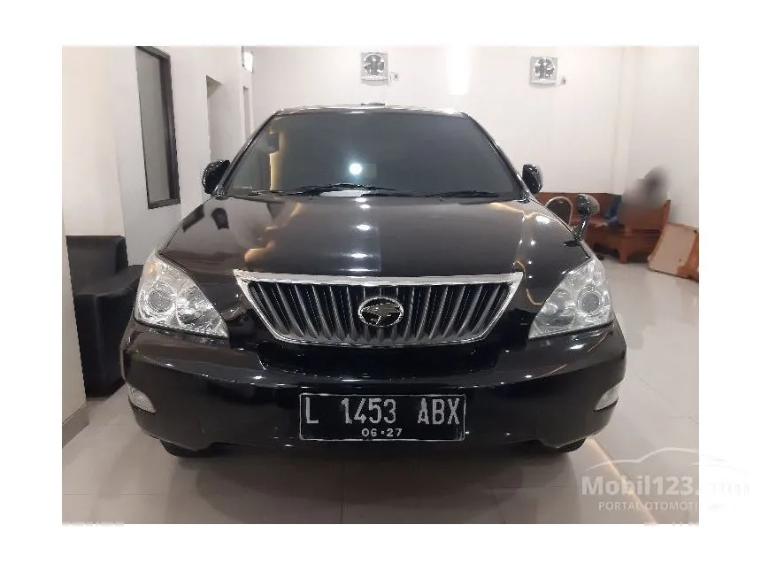 Jual Mobil Toyota Harrier 2007 240G 2.4 di Jawa Timur Automatic SUV Hitam Rp 175.000.000