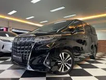 2023 Toyota Alphard 2.5 G MPV Van Wagon Nik2023 Black On Beige Pilot Seat Heater Seat ATPM Warranty #AUTOHIGH #BEST DEAL