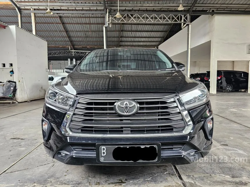 Jual Mobil Toyota Kijang Innova 2021 V 2.4 di Jawa Barat Manual MPV Hitam Rp 365.000.000
