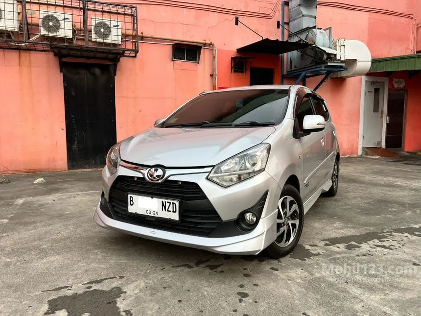Jual Mobil Toyota Agya 2019 TRD 1.2 di DKI Jakarta Automatic Hatchback Silver Rp 117.000.000