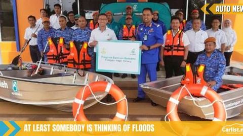 Petronas has started dispersing flood aids and donations