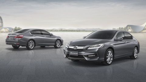 2016 Honda Accord Facelift Launched in Thailand; Hybrid Version to Follow