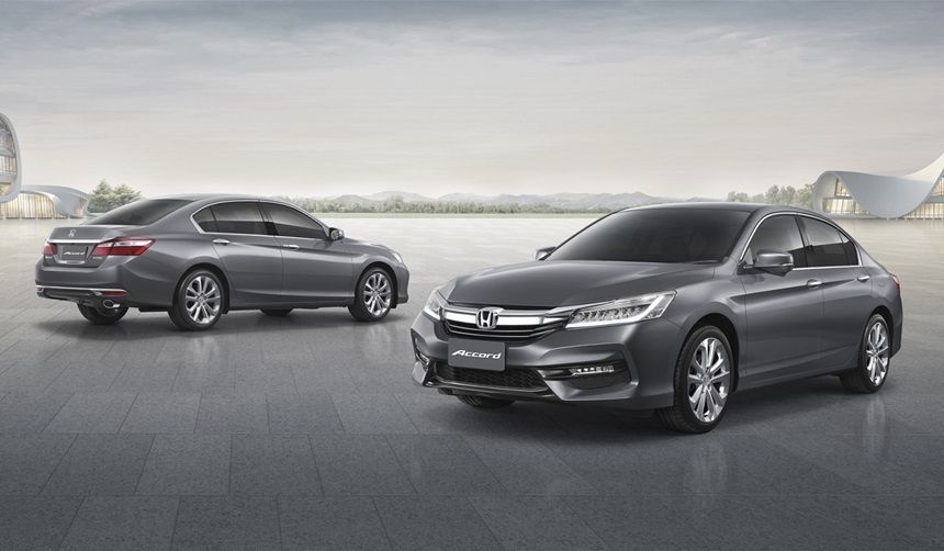 2016 Honda Accord Facelift Launched in Thailand; Hybrid Version to ...