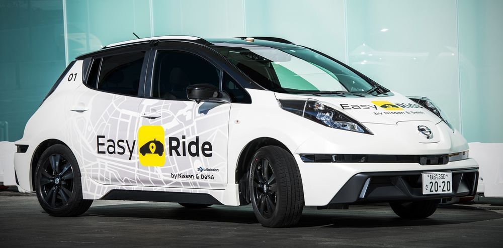 Easy Ride Begins Trial For Robot Taxis