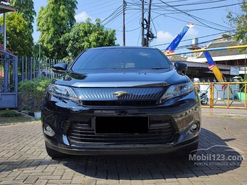 Jual Mobil Toyota Harrier 2014 Hybrid 2.5 di Jawa Timur Automatic SUV Hitam Rp 435.000.009
