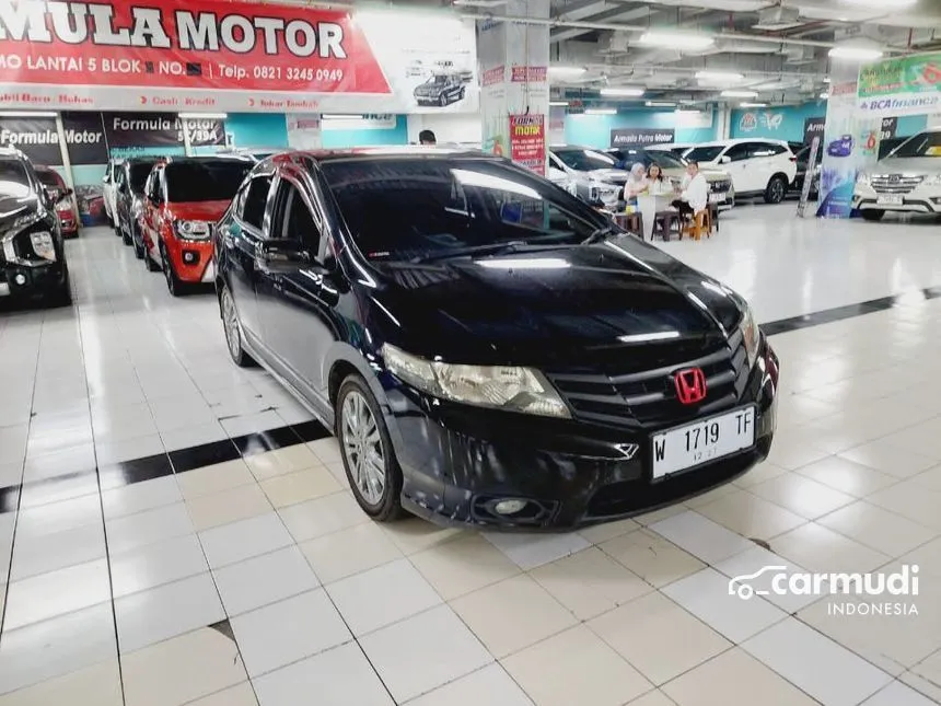 Jual Mobil Honda City 2012 E 1.5 di Jawa Timur Automatic Sedan Hitam Rp 135.000.000