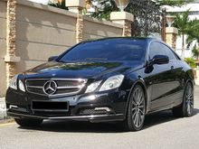 2010 MERCEDES E250CGI COUPE (A) C207 SPORT COUPE FULL SPEC VERSION.BLUE EFFICIENCY MILEAGE 61K KM