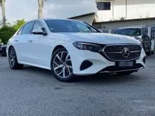 2025 Mercedes-Benz E200 2.0 Avantgarde Sedan