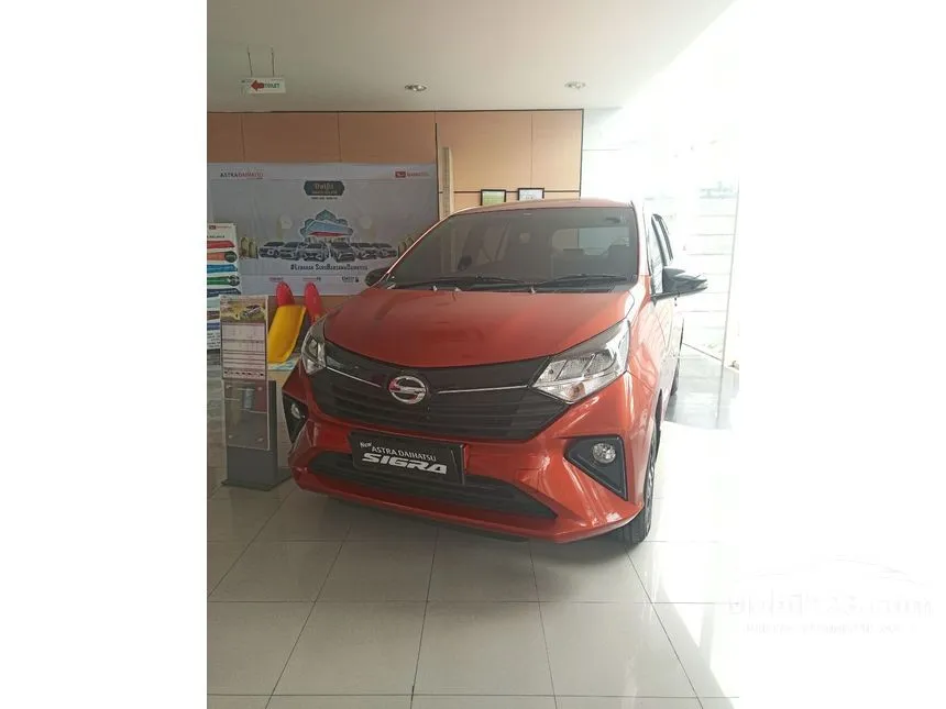 Jual Mobil Daihatsu Sigra 2024 R 1.2 di Banten Manual MPV Orange Rp 174.400.000