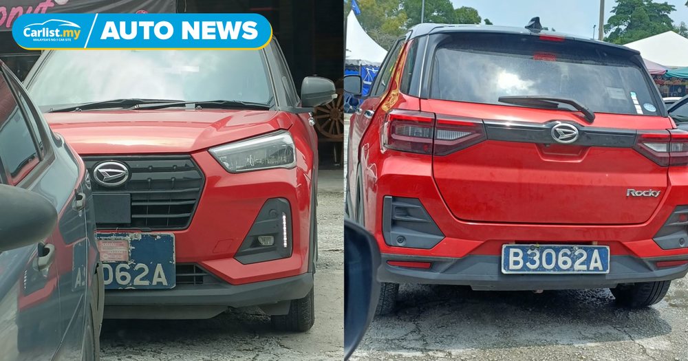 Daihatsu Rocky with radar-based ADAS spotted in Malaysia - upgraded Perodua Ativa coming soon?