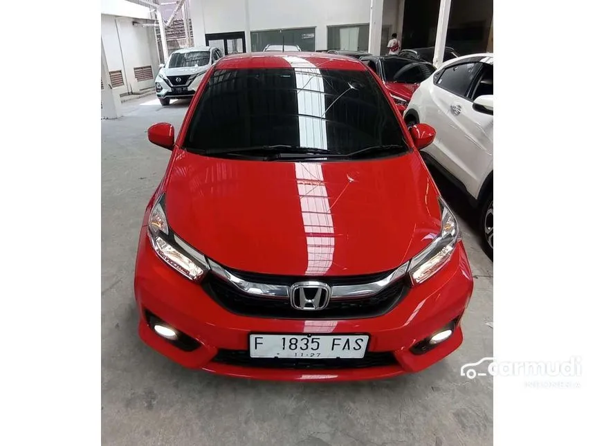 Jual Mobil Honda Brio 2022 E Satya 1.2 di Jawa Barat Automatic Hatchback Merah Rp 158.900.000
