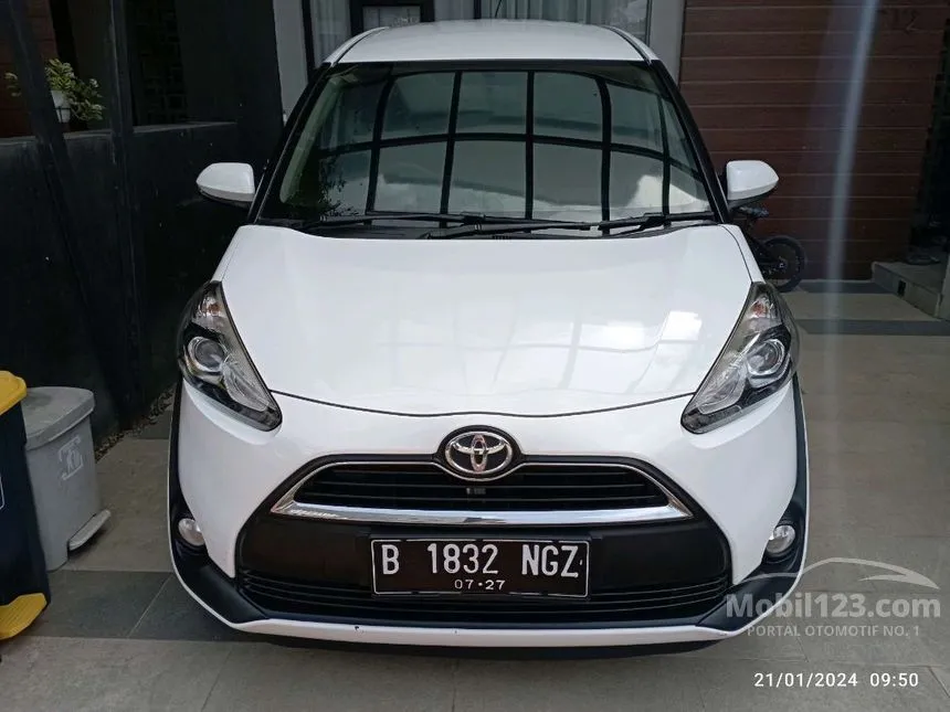 Jual Mobil Toyota Sienta 2017 G 1.5 di DKI Jakarta Automatic MPV Putih Rp 150.000.000