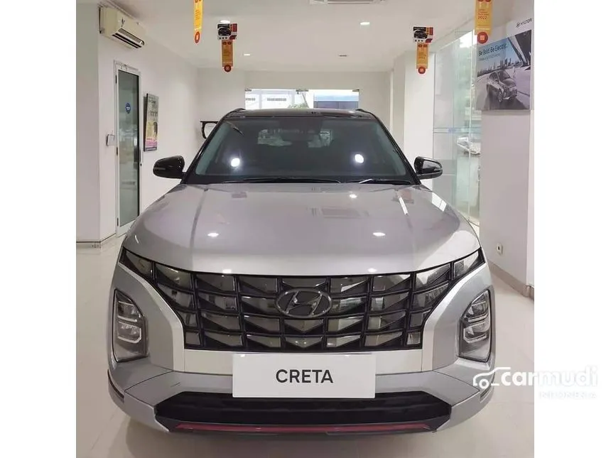 Jual Mobil Hyundai Creta 2024 Prime 1.5 di Jawa Barat Automatic Wagon Silver Rp 365.000.000