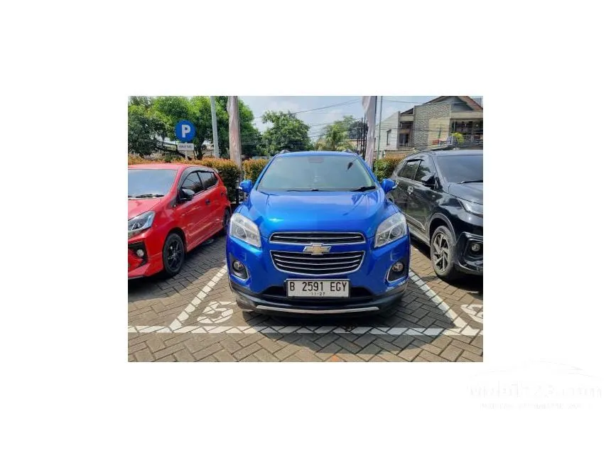 Jual Mobil Chevrolet Trax 2016 LTZ 1.4 di Jawa Barat Automatic SUV Biru Rp 144.000.000