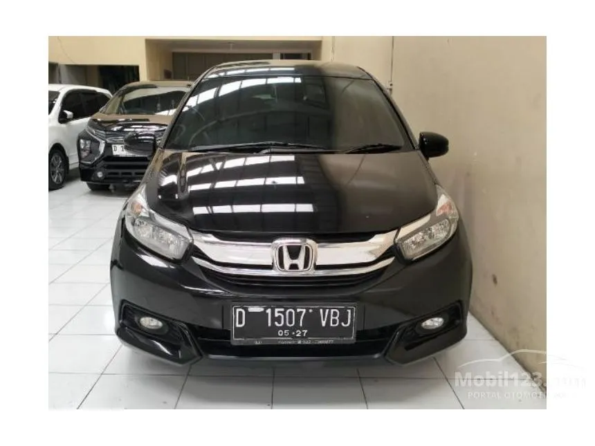 Jual Mobil Honda Mobilio 2017 E 1.5 di Jawa Barat Manual MPV Hitam Rp 155.000.000