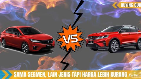 2021 Honda City RS e:HEV vs 2020 Proton X50 1.5 TGDi Flagship