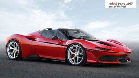 Ferrari J50 Sabet Red Dot Award 2017