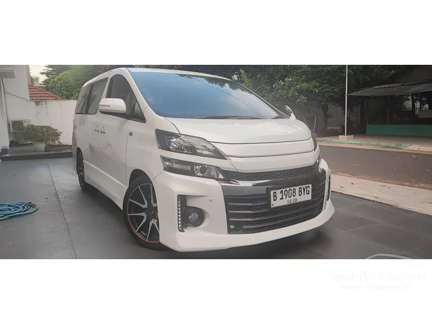 Jual Mobil Toyota Vellfire 2014 Z GS 2.4 di DKI Jakarta Automatic Van Wagon Putih Rp 330.000.000