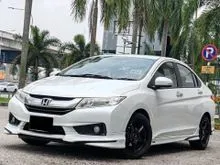 2016 Honda City 1.5 V Sedan FULL SPEC / MODULO BODYKIT /PUSHSTART KLESS / R.CAMERA / SPORT RIMS