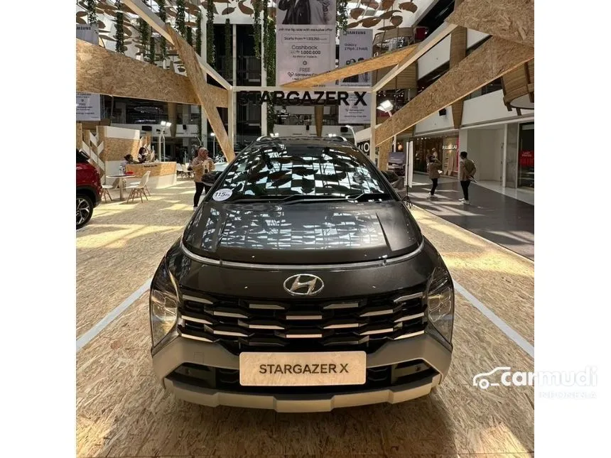 Jual Mobil Hyundai Stargazer X 2024 Prime 1.5 di Banten Automatic Wagon Abu