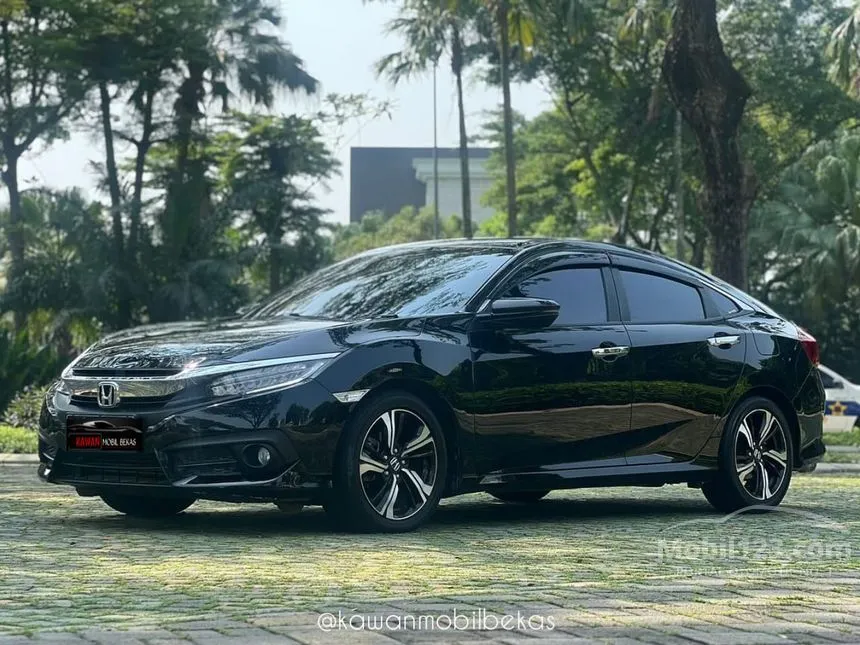 Jual Mobil Honda Civic 2016 ES 1.5 di Banten Automatic Sedan Hitam Rp 565.000.000