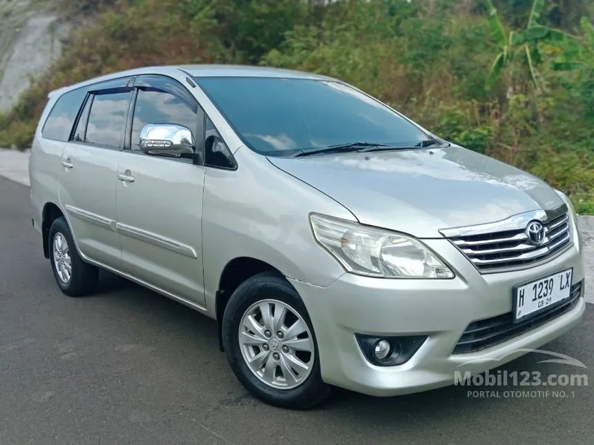 Jual Mobil Toyota Kijang Innova 2012 G 2.5 di Jawa Tengah Automatic MPV Silver Rp 220.000.000