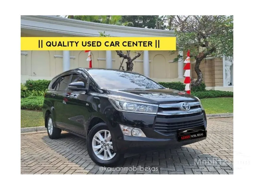 Jual Mobil Toyota Kijang Innova 2017 G 2.0 di Banten Automatic MPV Hitam Rp 216.000.000