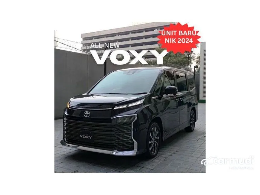 Jual Mobil Toyota Voxy 2024 (Premium Color) 2.0 di DKI Jakarta Automatic MPV Hitam Rp 588.000.000