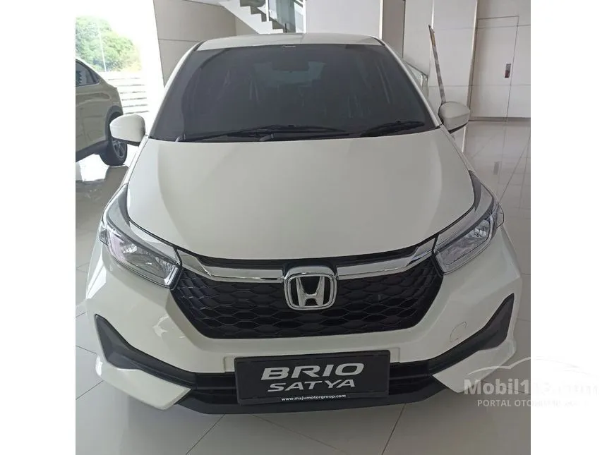 Jual Mobil Honda Brio 2024 E Satya 1.2 di Jawa Barat Manual Hatchback Putih Rp 167.800.000