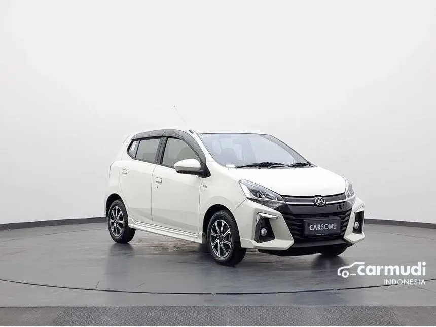 Jual Mobil Daihatsu Ayla 2022 R 1.2 di Jawa Barat Automatic Hatchback Putih Rp 143.000.000