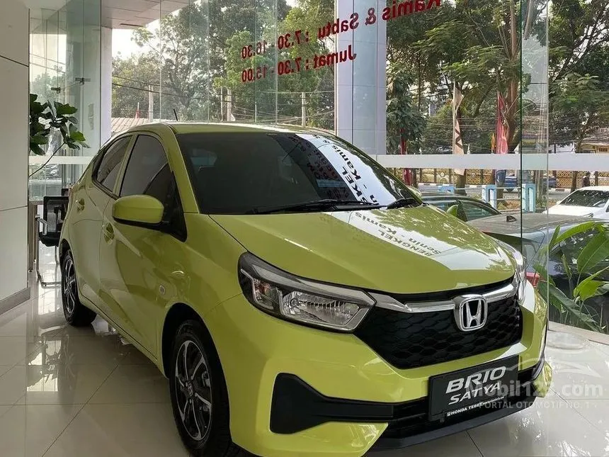 Jual Mobil Honda Brio 2024 E Satya 1.2 di DKI Jakarta Automatic Hatchback Hijau Rp 200.500.000