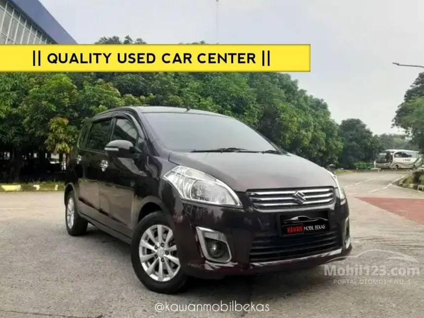 Jual Mobil Suzuki Ertiga 2014 GX 1.4 di DKI Jakarta Automatic MPV Marun Rp 123.000.000