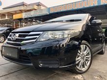HONDA CITY 1.5 E 2013 AT HITAM SPEK TERTINGGI,SERVICE RECORD RESMI,TDP RINGAN