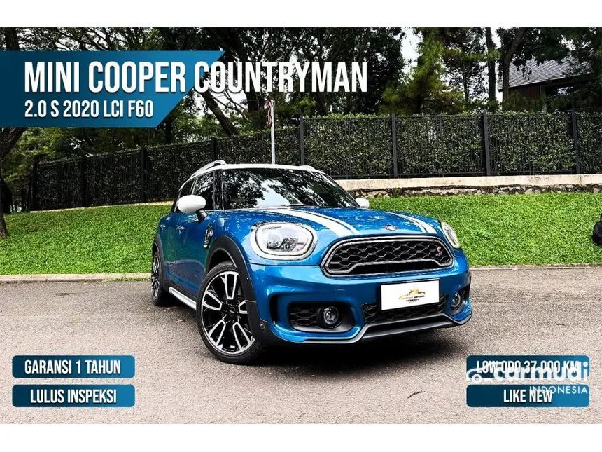 Jual Mobil MINI Countryman 2020 Cooper S 2.0 di Banten Automatic SUV Biru Rp 575.000.000