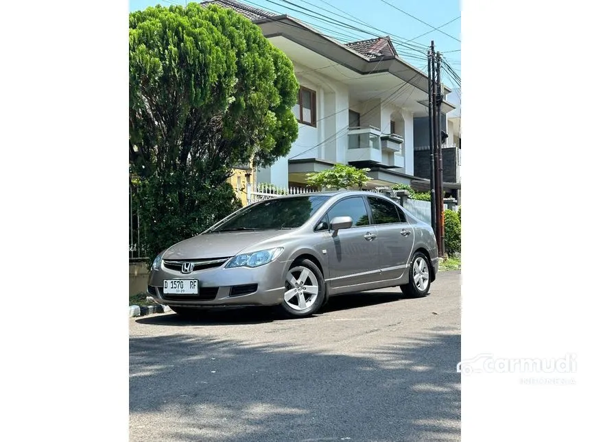 Jual Mobil Honda Civic 2008 1.8 di Jawa Barat Automatic Sedan Silver Rp 135.000.000