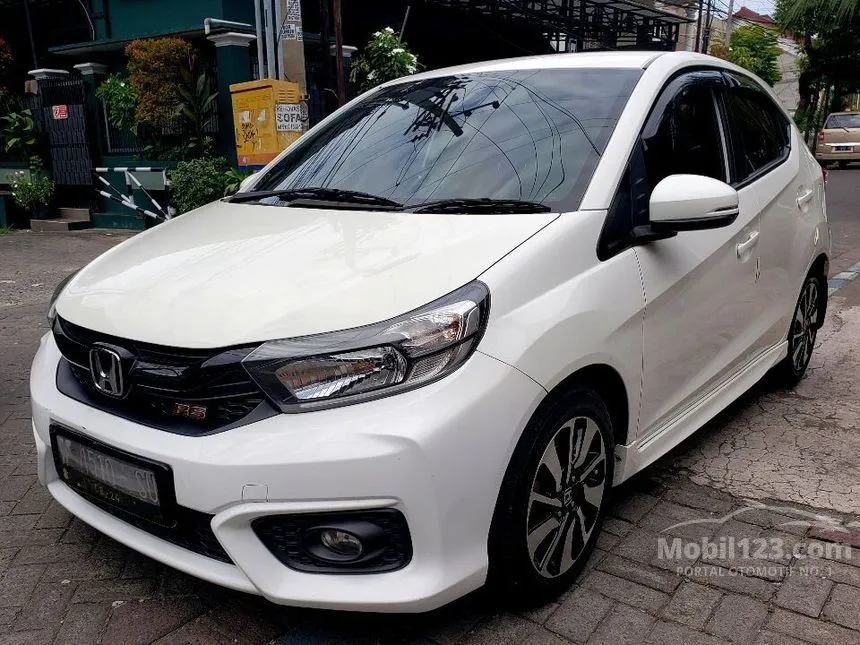 Jual Mobil Honda Brio 2019 RS 1.2 di Jawa Timur Manual Hatchback Putih Rp 169.000.000