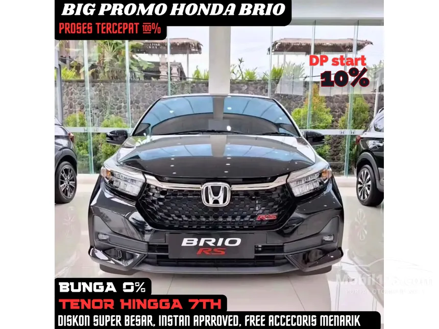 Jual Mobil Honda Brio 2024 RS 1.2 di DKI Jakarta Automatic Hatchback Hitam Rp 182.800.000